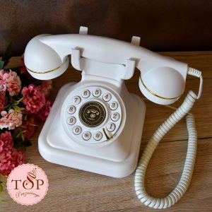 Zvočna knjiga gostov retro telefon za poroke in dogodke
